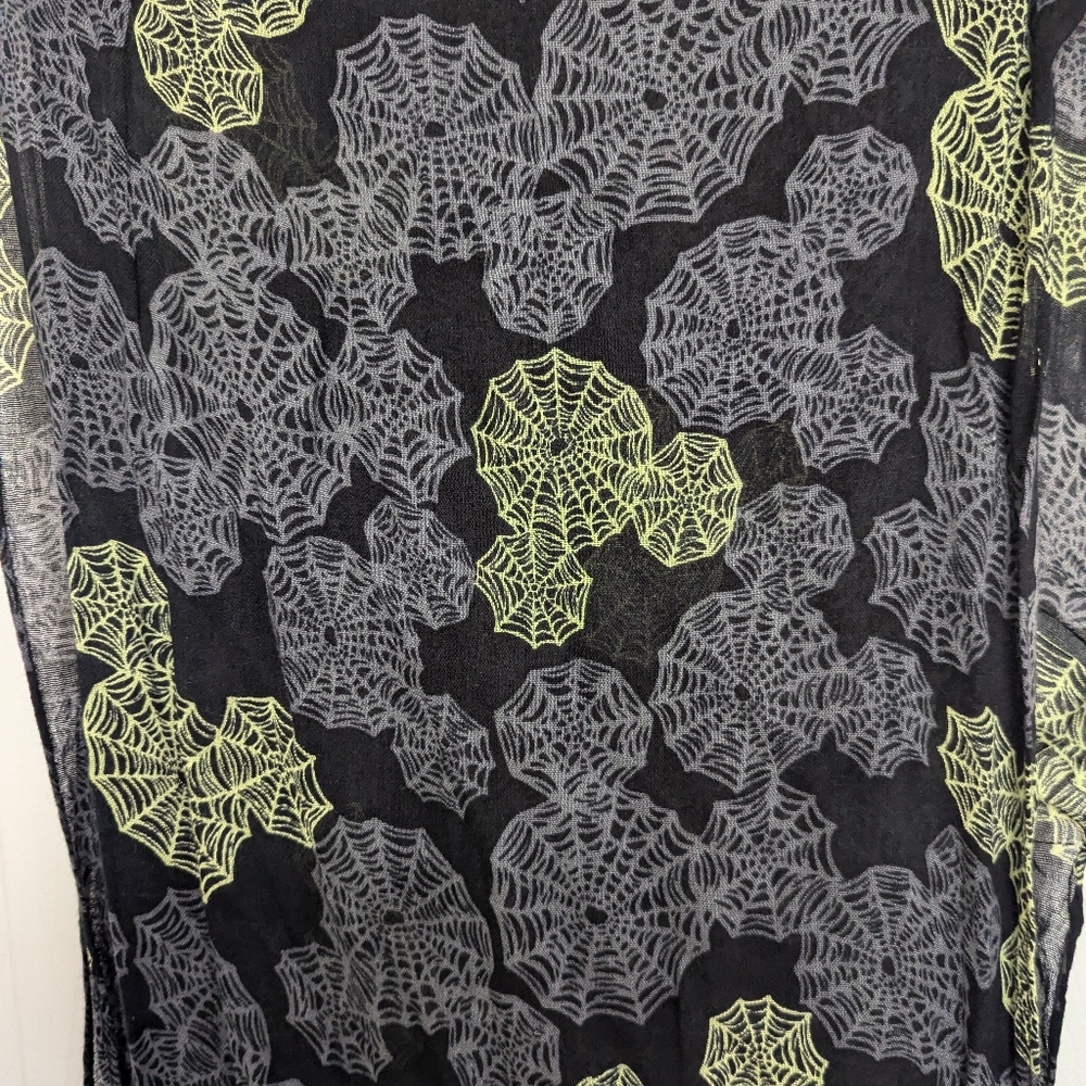 Disney Mickey spider web gauze scarf